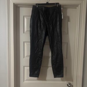 NWT anthropologie leather pants
